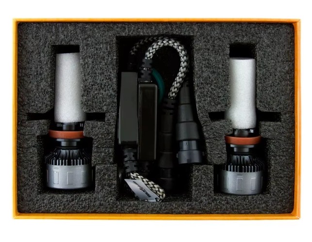 Лампа светодиодная MTF LIGHT серия CYBER LIGHT, H11/H9, 12V, 45W, 3750lm, 6000K кулер DP11K6 - изображение 2