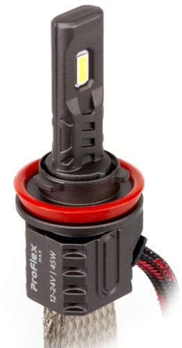 Лампа светодиодная MTF LIGHT ProFLEX MAX H11/8/9/16 6000k, 4500lm, 12-24v, 45w, NO FAN, 2шт. PX11K5