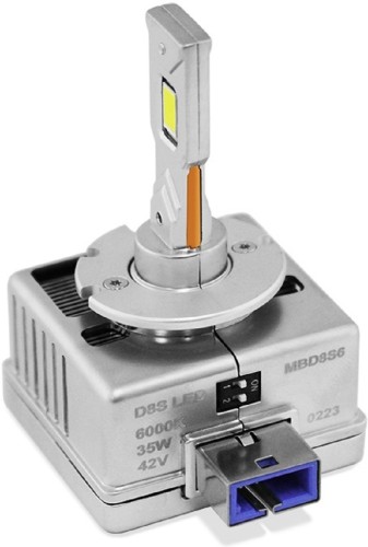 Лампа светодиодная MTF LIGHT серия MaxBeam, D8S, 42V, 35W, 4500lm, 6000K, кулер MBD8S6 - изображение 2
