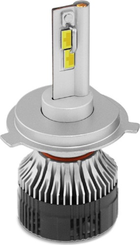 Лампа светодиодная MTF LIGHT серия MaxBeam, H4, 12V, 55W, 5000lm, 6000K, кулер MB04K6