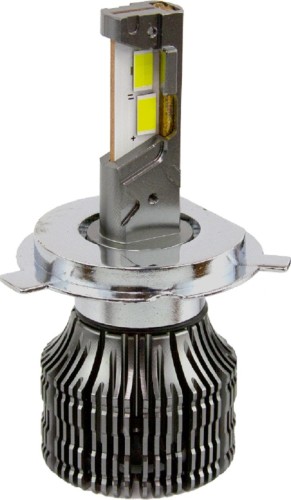 Лампа светодиодная MTF LIGHT серия CYBER LIGHT PRO, H4/H19, 12V, 65W, 6500lm,  6000k кулер CP04K6