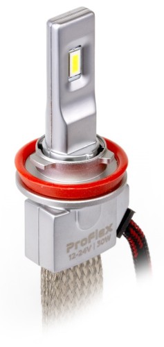 Лампа светодиодная MTF LIGHT ProFLEX H11/8/9/16 6000k, 3000lm, 12-24v, 30w, NO FAN, 2шт. PF11K5
