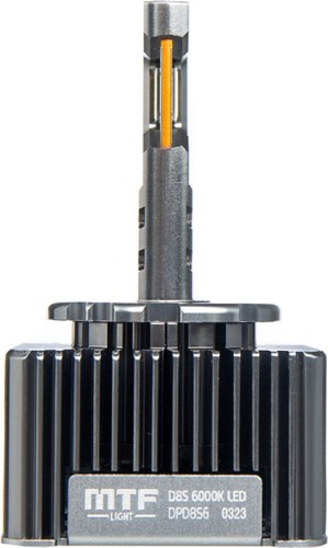 Лампа светодиодная MTF LIGHT серия CYBER LIGHT,D8S, 42V, 45W, 3750lm, 6000K, кулер DPD8S6 - изображение 2