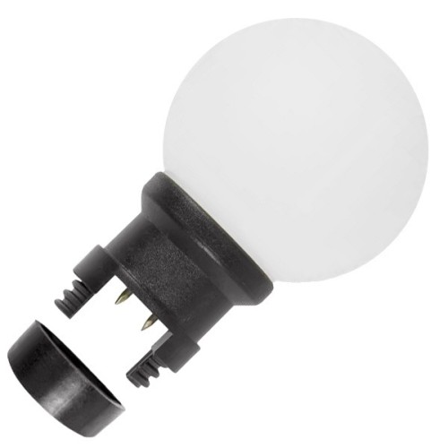 Лампа светодиодная Neon-Night 405-145 Шар 6 LED с патроном, белый свет d- 45мм