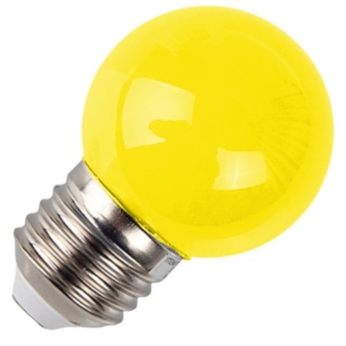 Лампа светодиодная Neon-Night 405-111 Шар Е27, 5 LED, d- 45, желтая