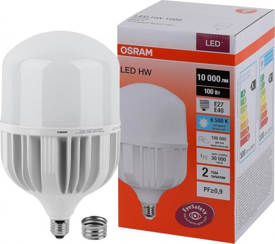 Лампа светодиодная Osram LED HW 100w/865 230v e27/e40 4058075577015