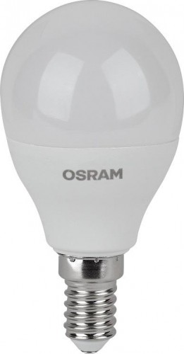 Лампа светодиодная Osram LED VALUE clp60 7sw/865 230v e14 (уп 5 шт) 4058075578166 - изображение 2