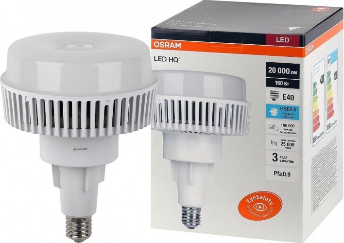 Лампа светодиодная Osram LED HQ special 20000 160w/865 230v ac e40 4058075576759