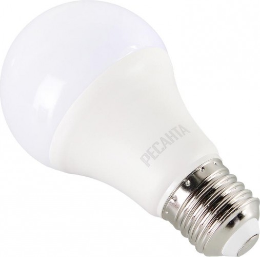 Лампа светодиодная Ресанта LL-R-A60-11W-230-6K-E27 (груша, 11вт, холод., е27) 76/1/74 - изображение 2