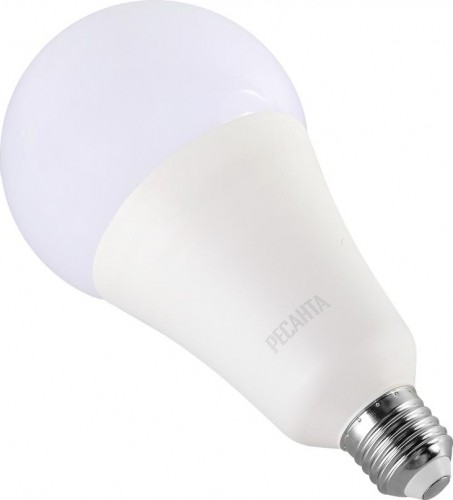 Лампа светодиодная Ресанта LL-R-A95-25W-230-4K-E27 (груша, 25вт, нейтр., е27) 76/1/77 - изображение 2
