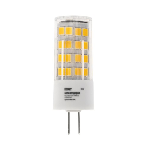 Лампа светодиодная REXANT 604-5012 капсульного типа JD-CORN G4 230B 5,5Bт 2700K