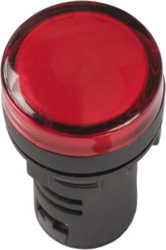 Лампа светосигнальная IEK AD16DS d=16мм 230В AC красная BLS10-ADDS-230-K04-16