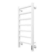 Электрический полотенцесушитель лесенка Larusso Астор П7 350х800 9003 EL - изображение 3