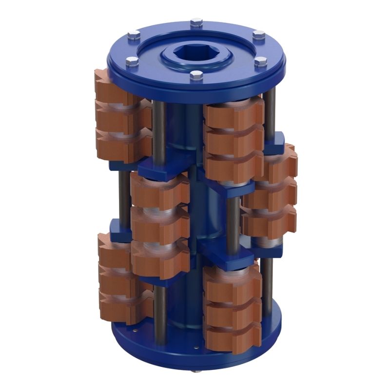 Фрезеровальный барабан с карбидными ножами LATOKHO DCC 250-6 - изображение 2