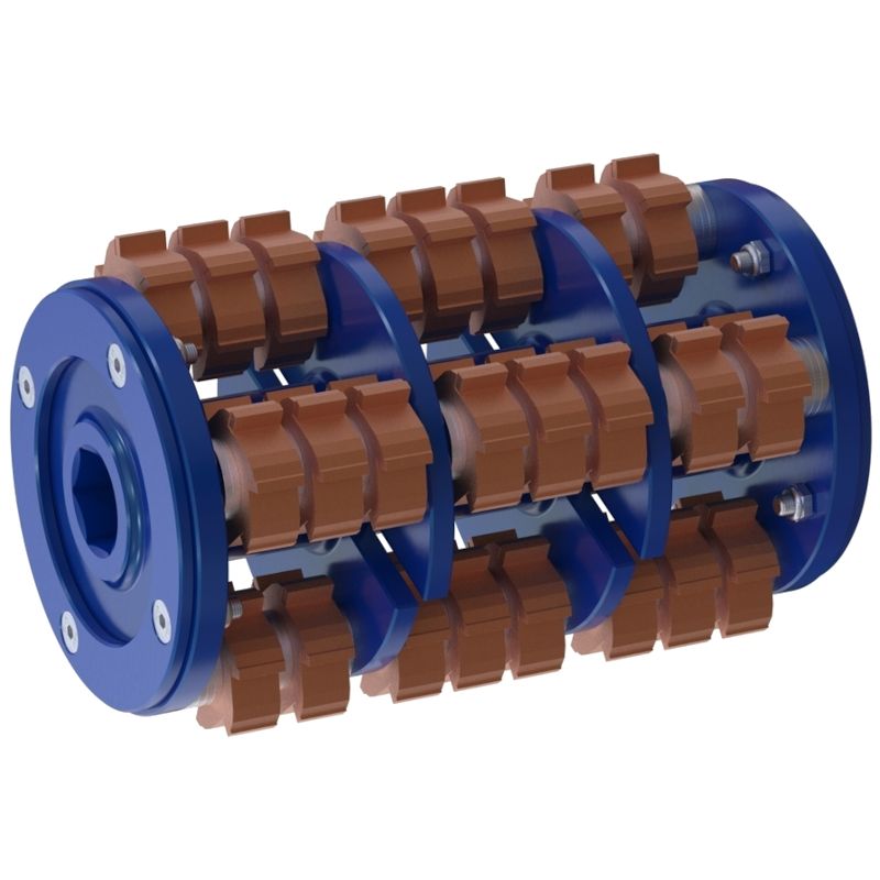 Фрезеровальный барабан с карбидными ножами LATOKHO DCC 250 - изображение 2