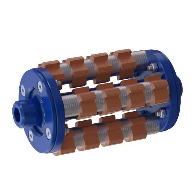 Фрезеровальный барабан (фреза) с карбидными ножами для демонтажа разметки LATOKHO DCCR 200/150 - изображение 2