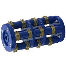 Фрезеровальный барабан (фреза) с пятигранными ножами для нанесения насечек LATOKHO DSCN 180 15/40 - изображение 6