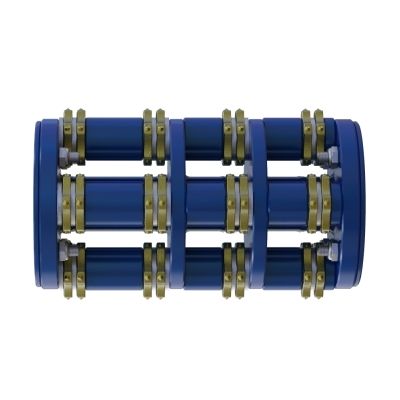 Фрезеровальный барабан (фреза) с пятигранными ножами для нанесения насечек LATOKHO DSCN 180 15/40 - изображение 2