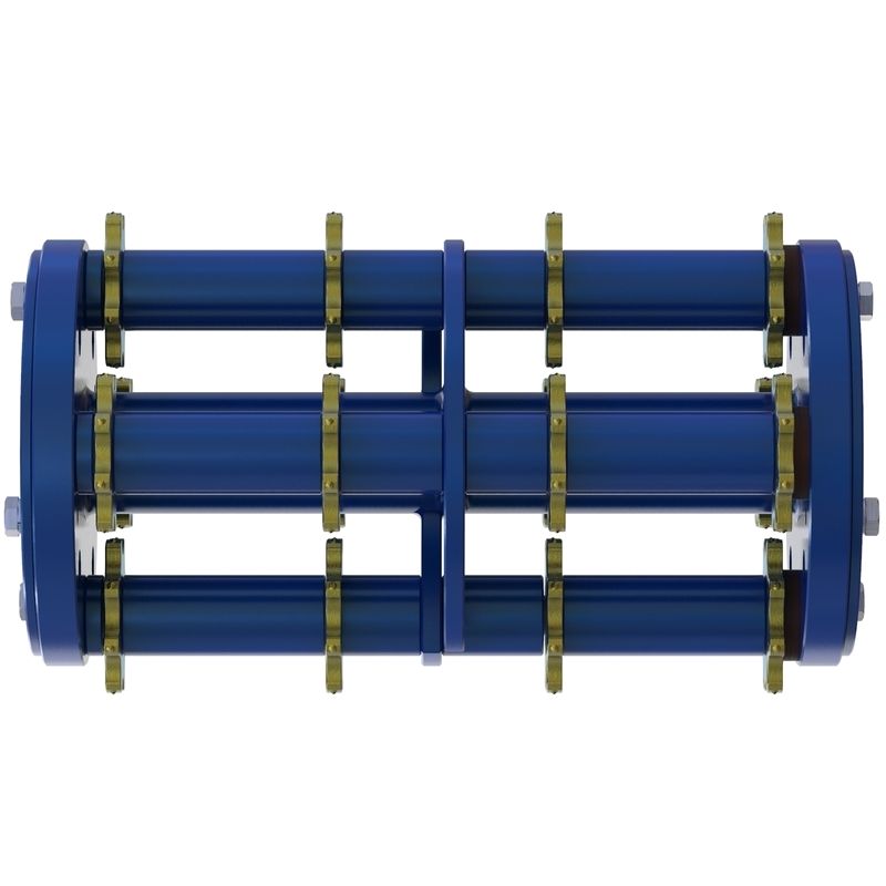 Фрезеровальный барабан (фреза) с восьмигранными ножами для нанесения насечек LATOKHO DSCN 350 8/100 - изображение 3