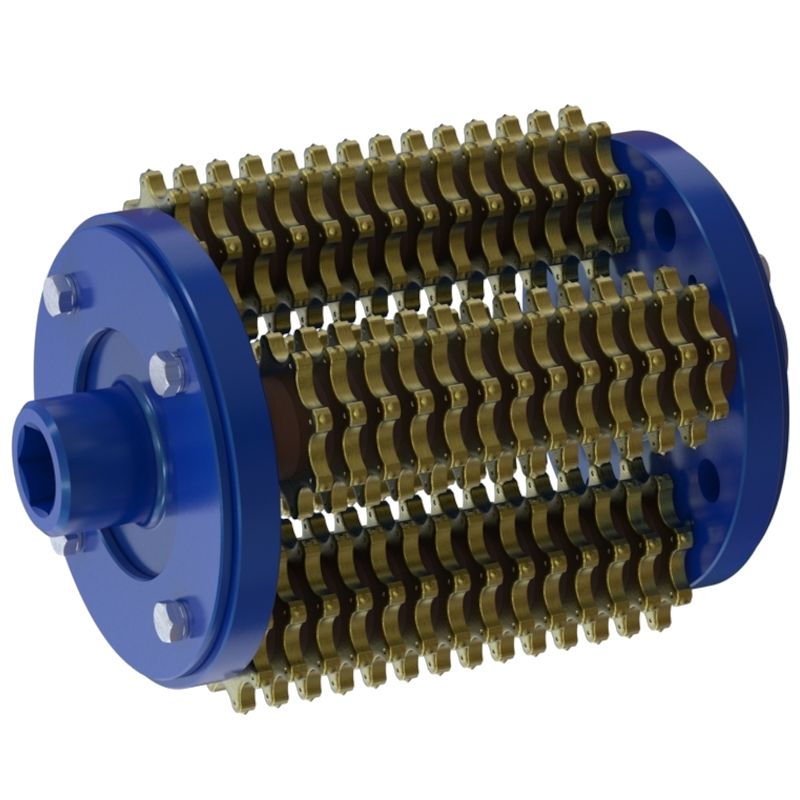 Фрезеровальный барабан (фреза) с восьмигранными ножами для демонтажа разметки LATOKHO DSCR 300/200 - изображение 2