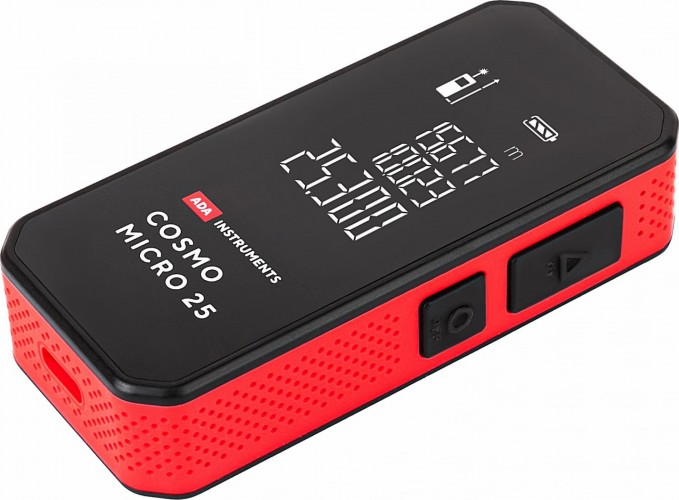 Лазерный дальномер ADA Cosmo MICRO 25 (с литиевым аккумулятором) А00670 - изображение 4