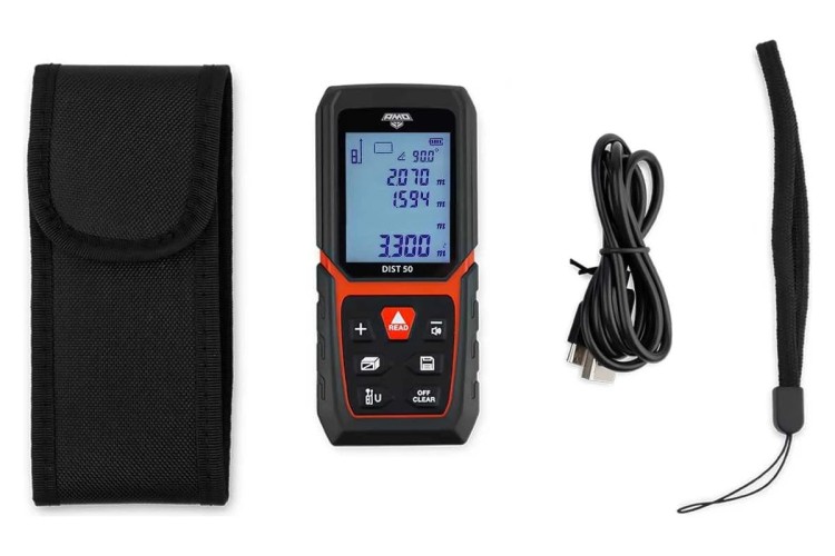 Лазерный дальномер AMO DIST 50 857409 - изображение 5