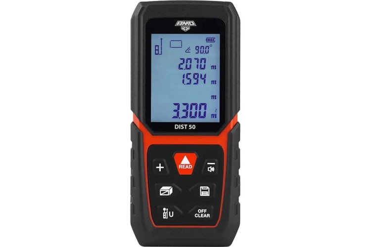 Лазерный дальномер AMO DIST 50 857409