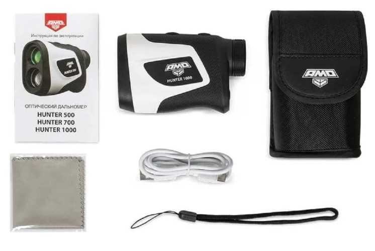 Лазерный дальномер AMO HUNTER 1000 750141 - изображение 4