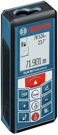 Лазерный дальномер BOSCH GLM 80 0601072300 1х1,25 Ач, чехол