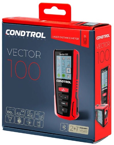Лазерный дальномер CONDTROL Vector 100 1-4-100 - изображение 3