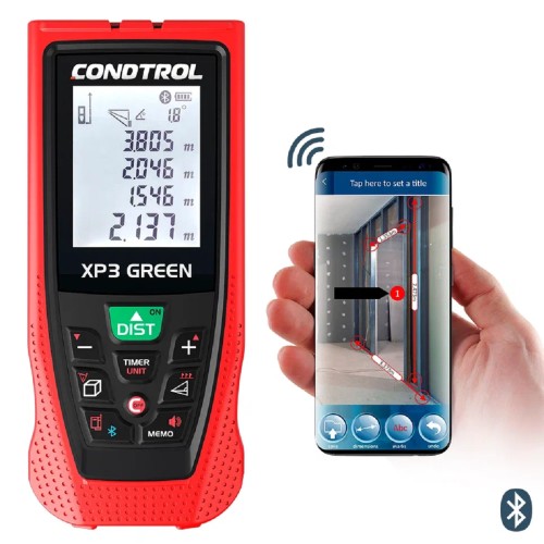 Лазерный дальномер CONDTROL XP 3 Green 120 m 1-4-107 - изображение 3