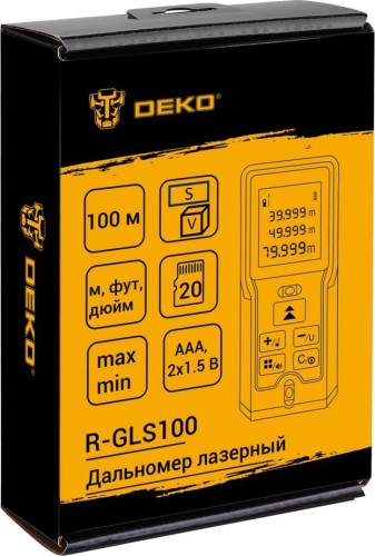 Лазерный дальномер DEKO R-GLS100 083-3602 - изображение 4