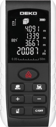Лазерный дальномер DEKO R-LDI50 c функцией измерения угла 083-3603 - изображение 2