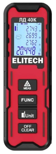 Лазерный дальномер ELITECH ЛД 40К 209205