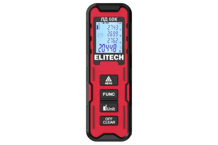 Лазерный дальномер ELITECH ЛД 60К 209206