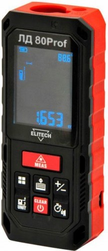 Лазерный дальномер ELITECH ЛД 80Prof 188613