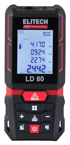 Лазерный дальномер ELITECH LD 80 HD 204770 - изображение 2