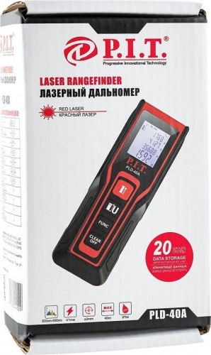 Лазерный дальномер P.I.T. PLD-40A - изображение 3