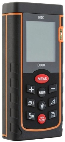 Лазерный дальномер RGK D100 С ПОВЕРКОЙ 755658 - изображение 2