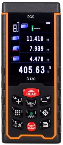 Лазерный дальномер RGK D120 С ПОВЕРКОЙ 755672
