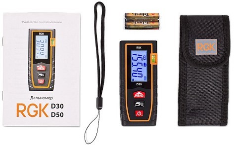 Лазерный дальномер RGK D30 4610011870019 - изображение 5