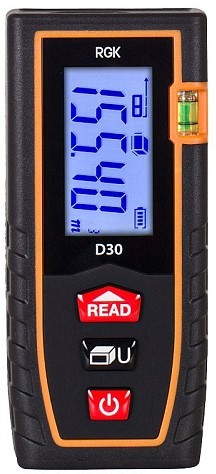 Лазерный дальномер RGK D30 С ПОВЕРКОЙ 755627