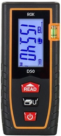 Лазерный дальномер RGK D50 4610011871825