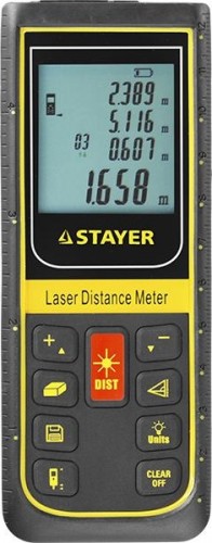 Лазерный дальномер STAYER PRO-Control 34959