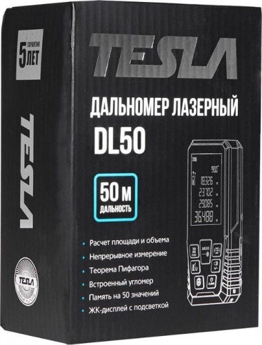 Лазерный дальномер TESLA DL50 216-057 - изображение 5