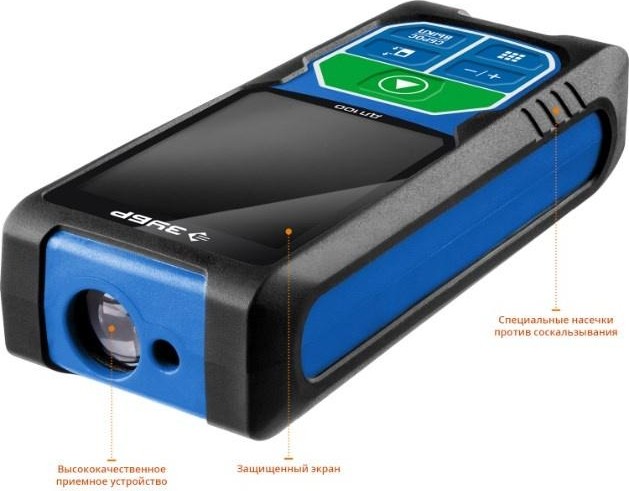 Лазерный дальномер ЗУБР ДЛ-100 34923 - изображение 3