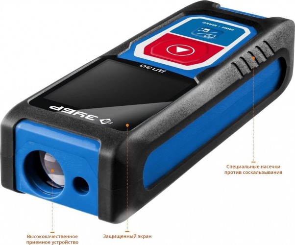 Лазерный дальномер ЗУБР ДЛ-30 34927 - изображение 5