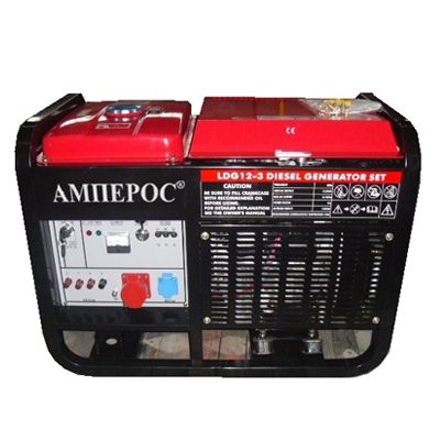 Дизельный генератор АМПЕРОС LDG12-3 E