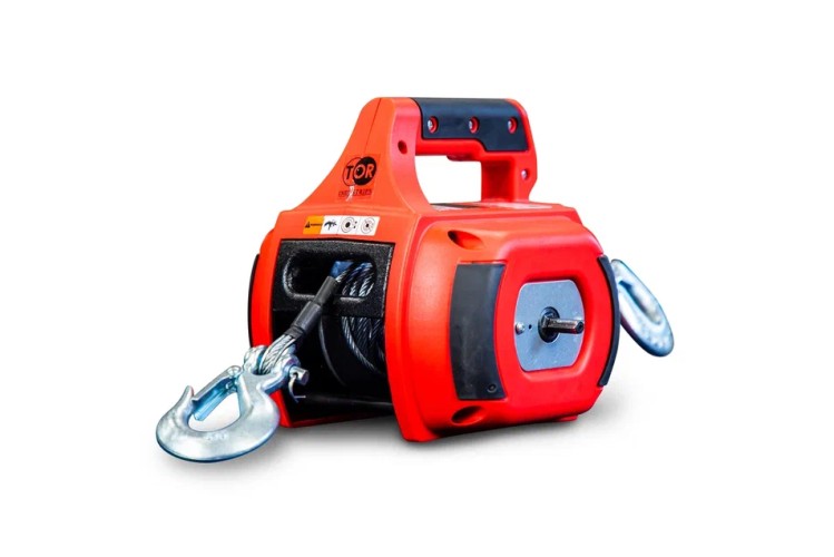 Лебедка автомобильная переносная под шуруповерт TOR SQ-500 225 кг 12 м (1002390) 1002390 - изображение 2
