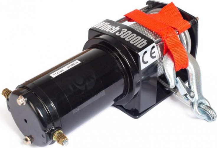 Лебедка автомобильная TOR P3000-1A (1133 кг/15 м) 12 V (114303) 114303